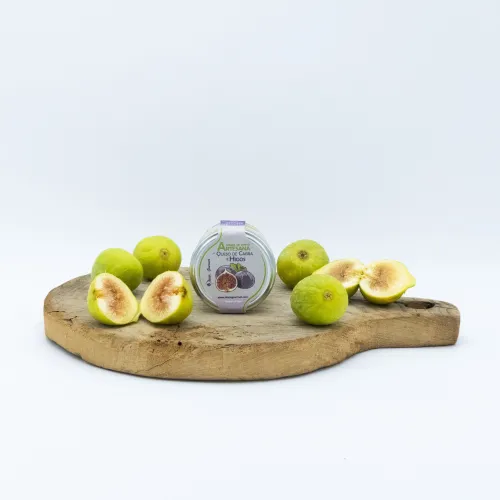 Crema de Queso Artesana con Queso de Cabra & Higos 3 Crema de Queso Artesana con Queso de Cabra & Higos