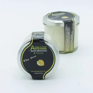 Crema de Queso Artesana  con Queso Manchego  & Pistachos