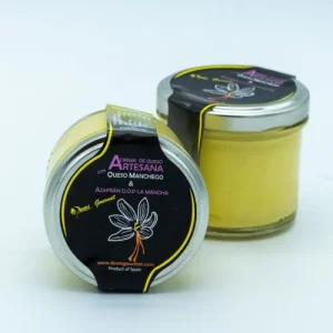 Crema de Queso Artesana con Queso Manchego & Azafrán